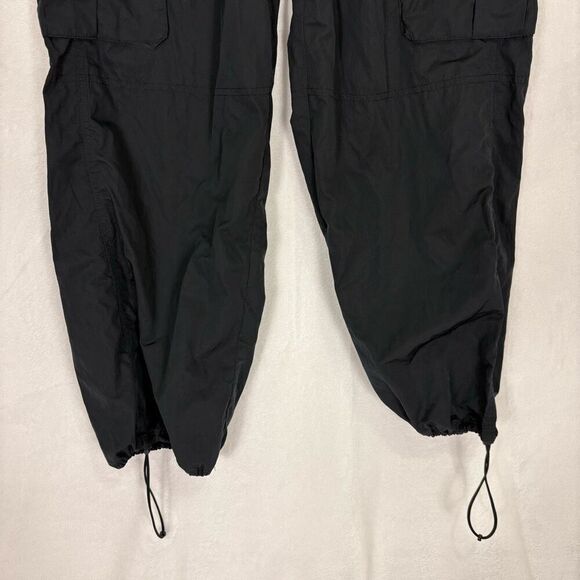 Offline by Aerie Black Nylon/Polyester Cargo Cinch Bottom Pants Women's XS - Picture 4 of 16